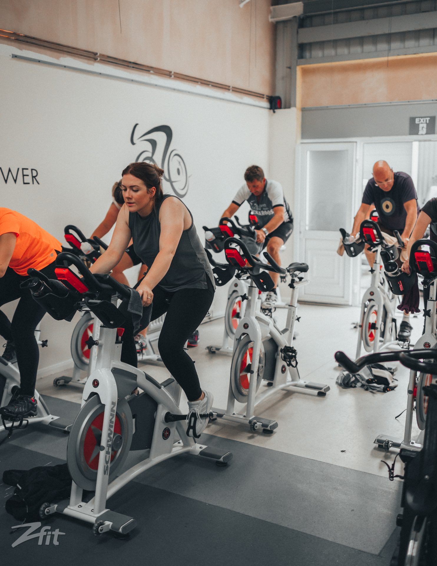 Group fitness class participants in Louth